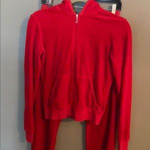 Velour Juicy Tracksuit